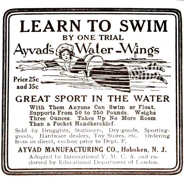 Ayvad’s Water-Wings Advertisement