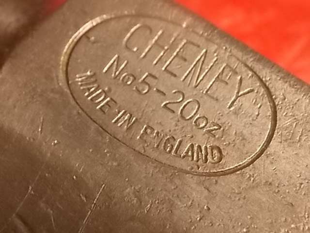 Cheney No. 5 Nailer Made in England by Brades
