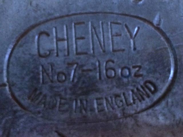 Cheney No. 7 Nailer Made in England by Brades