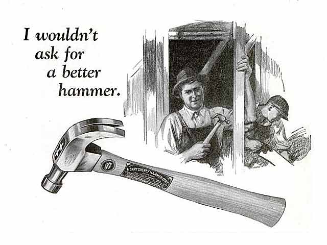 I wouldn't ask for a better hammer!