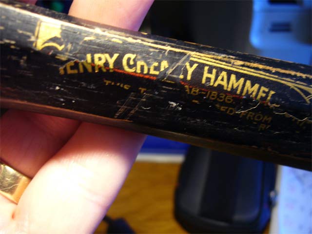 Henry Cheney Hammer Company No. 461 Prospectors' Pick